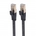 CAT8  2 Double Shielded CAT8 Flat Network LAN Cable  Length  1m