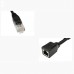 2 Sets RJ45 Network Signal Splitter Upoe Separation Cable  Style  U  01 4 Crystal Heads