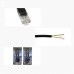 2 Sets RJ45 Network Signal Splitter Upoe Separation Cable  Style  U  01 4 Crystal Heads